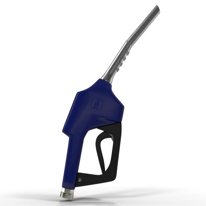 3D Gas Pump Blue model