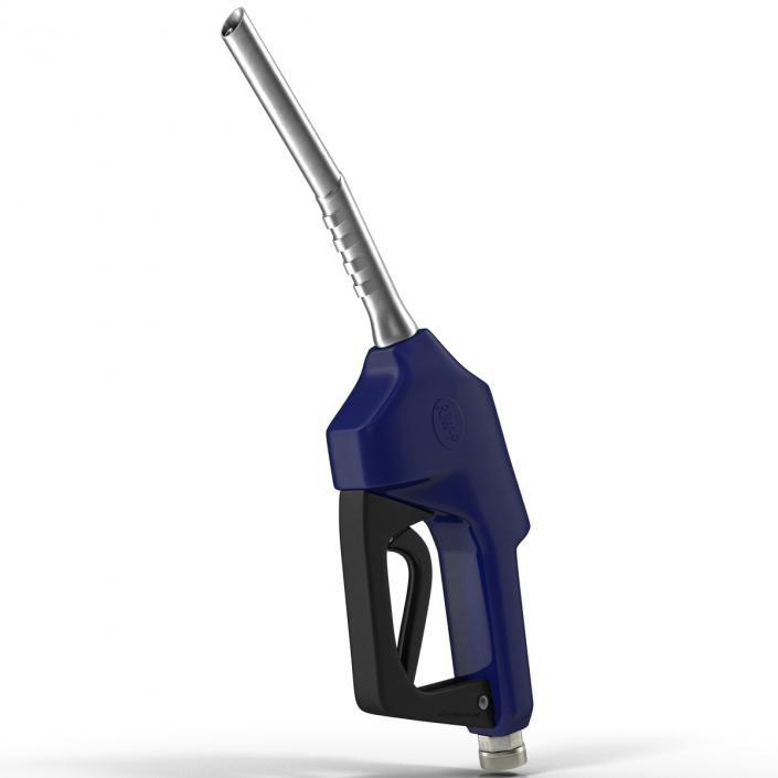 3D Gas Pump Blue model