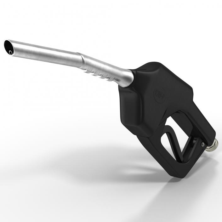 Gas Pump Black 3D model