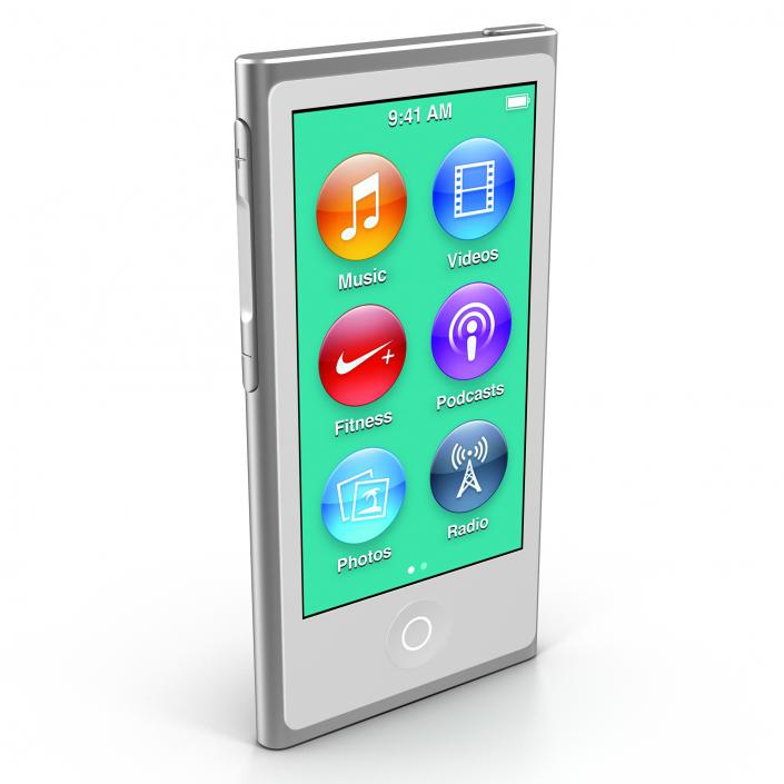 iPod Nano Grey 3D model