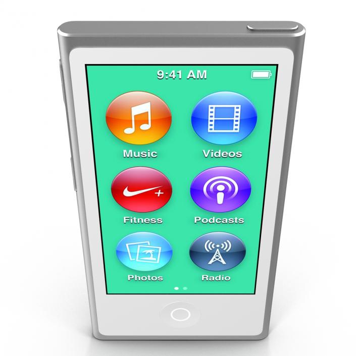 iPod Nano Grey 3D model