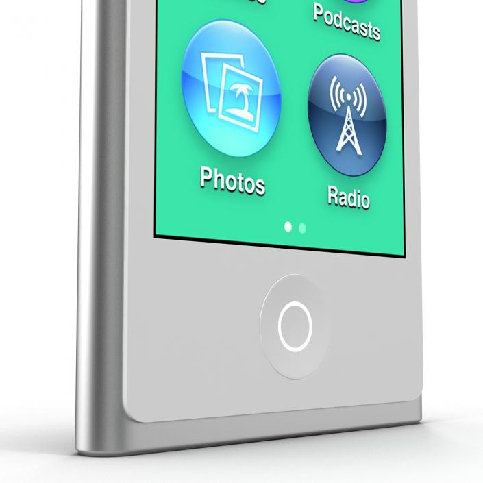 iPod Nano Grey 3D model