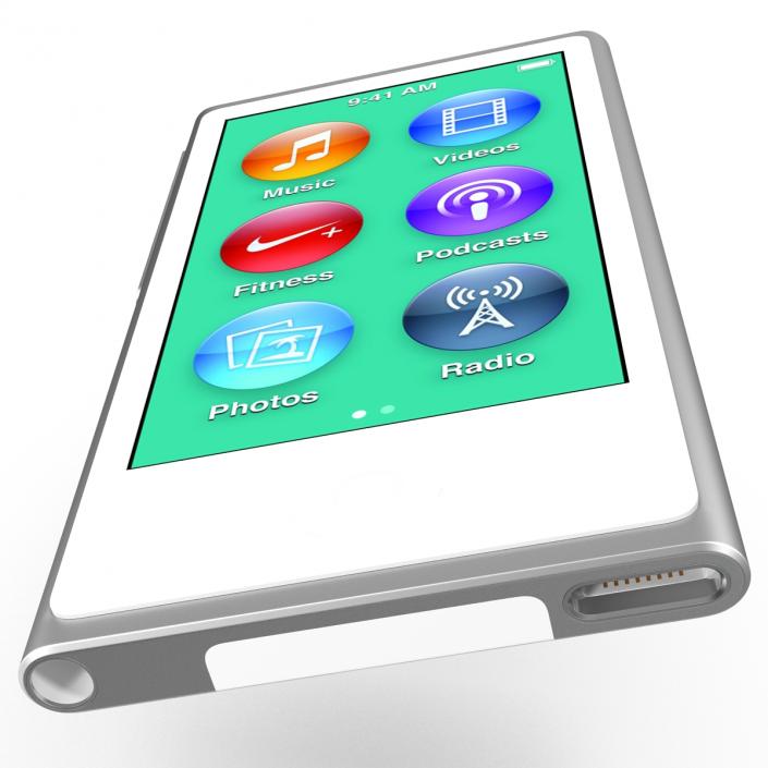 iPod Nano Grey 3D model