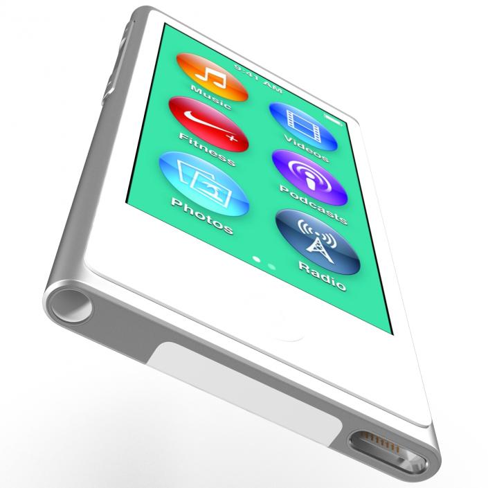 iPod Nano Grey 3D model