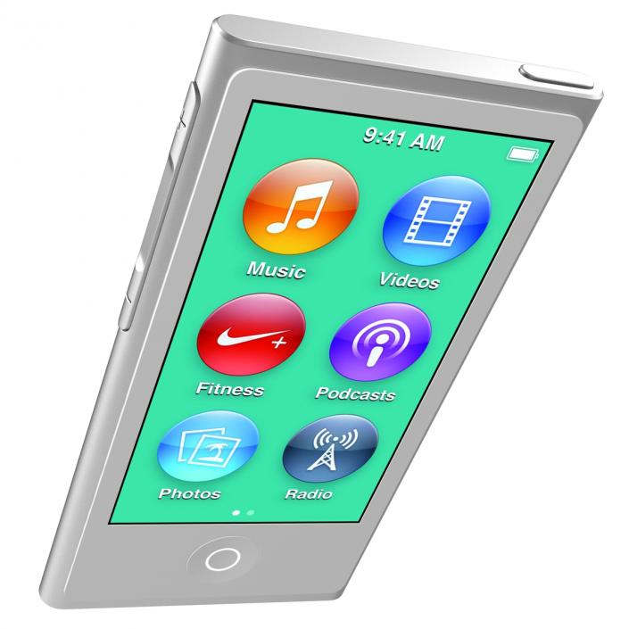 iPod Nano Grey 3D model