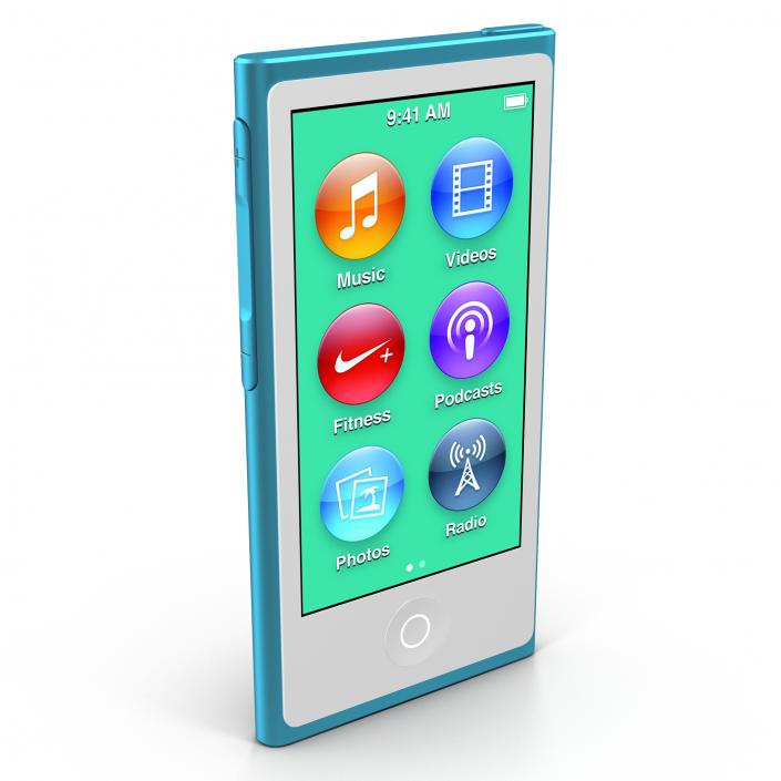 iPod Nano Blue 3D model