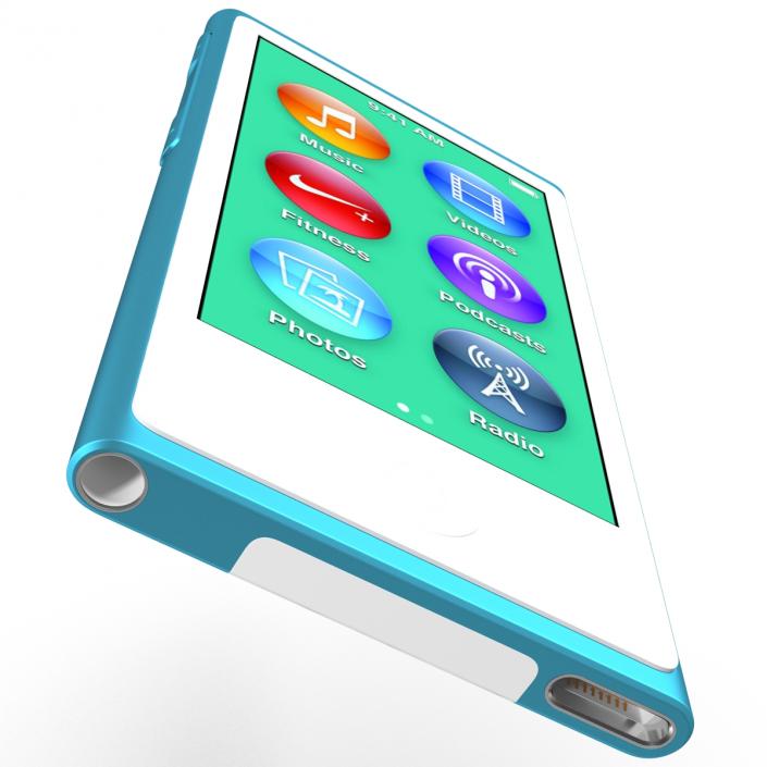 iPod Nano Blue 3D model