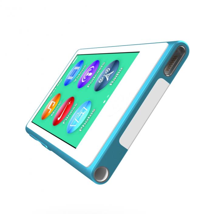 iPod Nano Blue 3D model