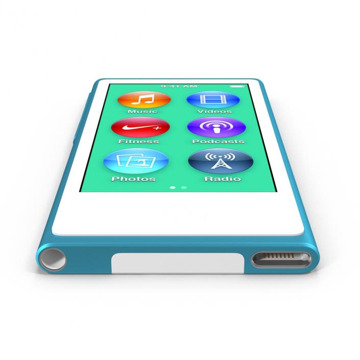 iPod Nano Blue 3D model