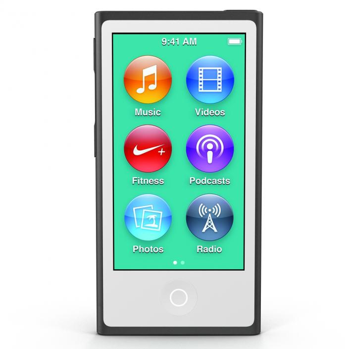 3D model iPod Nano Black