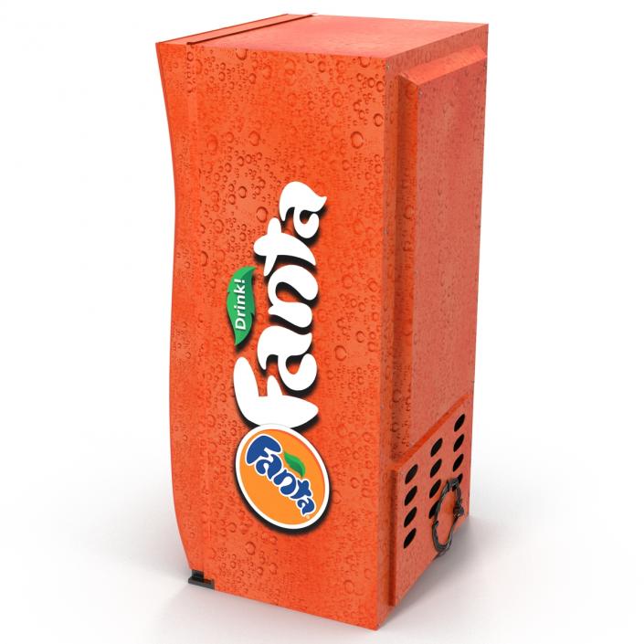 3D Fanta Vending Machine