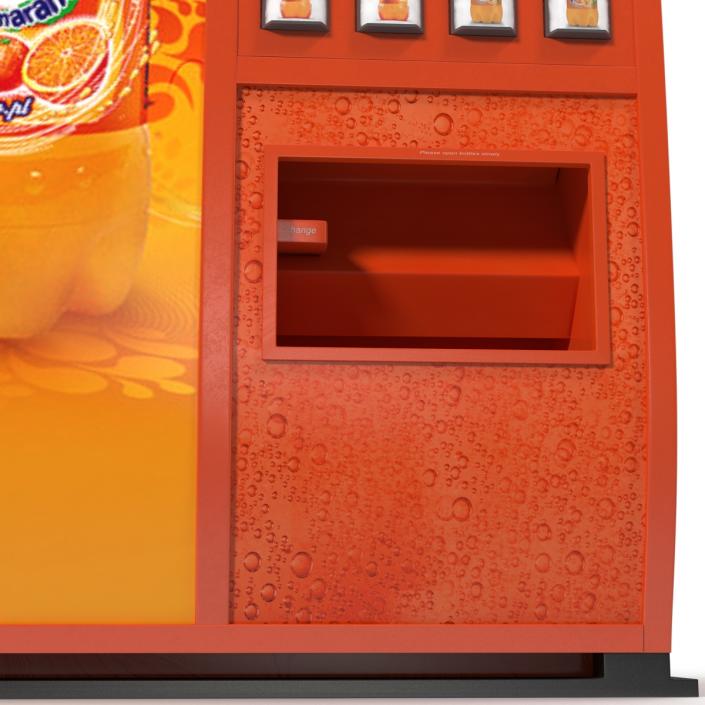 3D Fanta Vending Machine