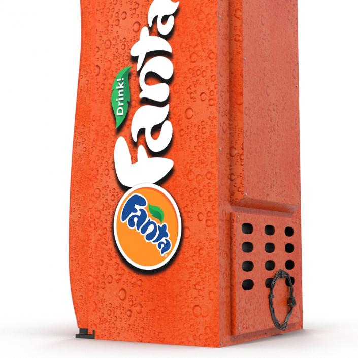 3D Fanta Vending Machine