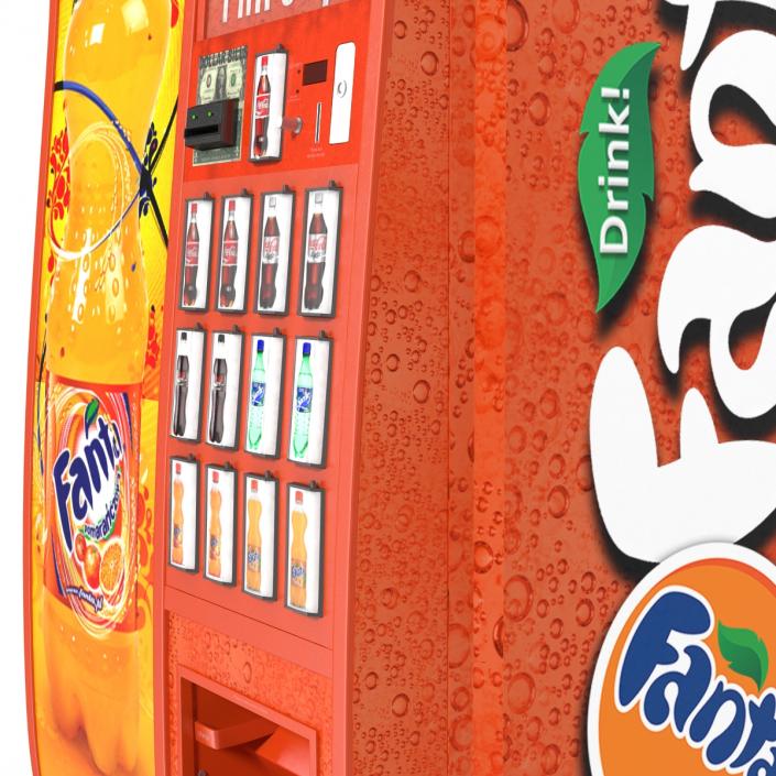 3D Fanta Vending Machine