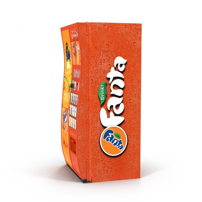 3D Fanta Vending Machine