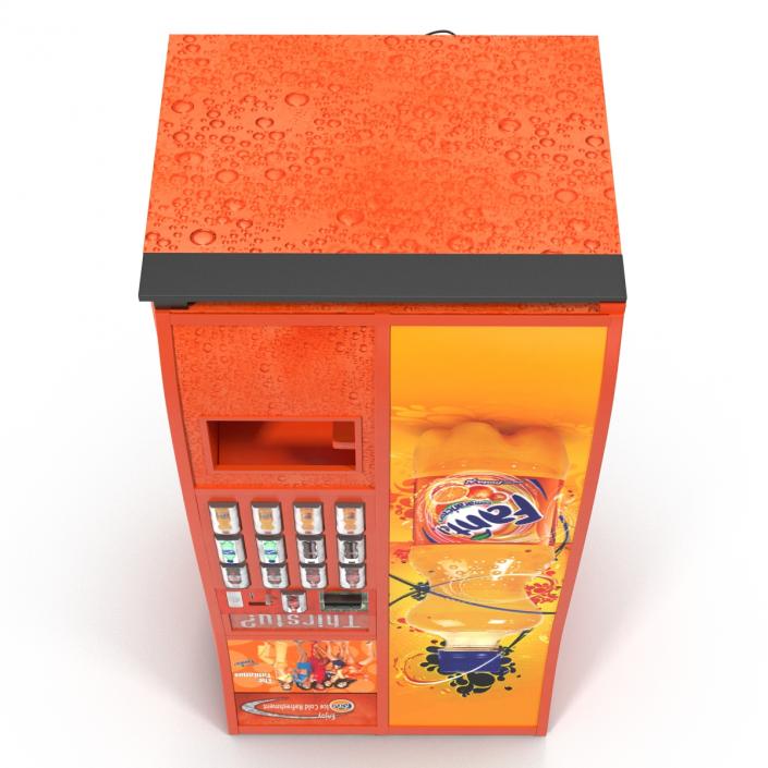 3D Fanta Vending Machine