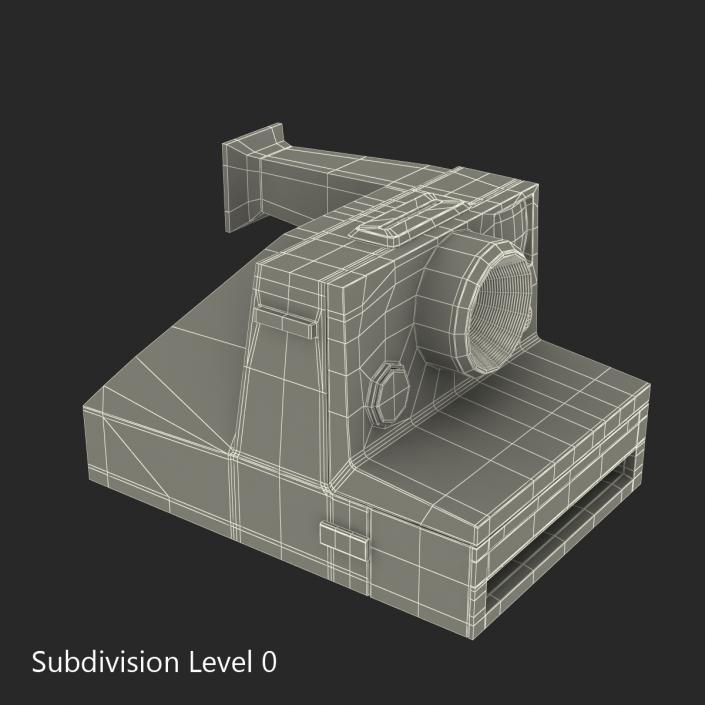 3D model Polaroid Film Camera