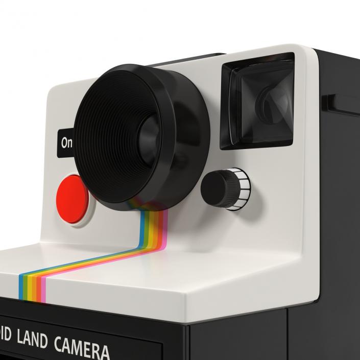 3D model Polaroid Film Camera