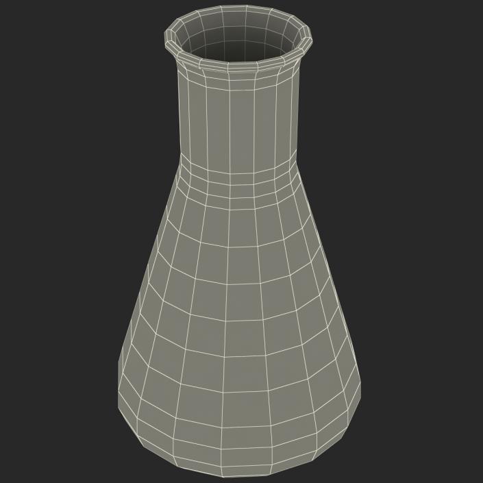 50 ml Erlenmeyer Flask 3D