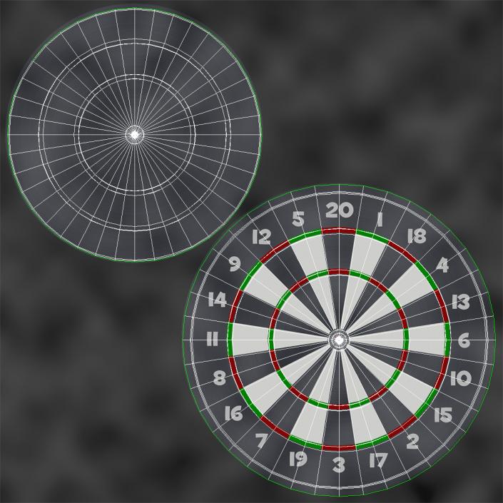 3D model Dart Board