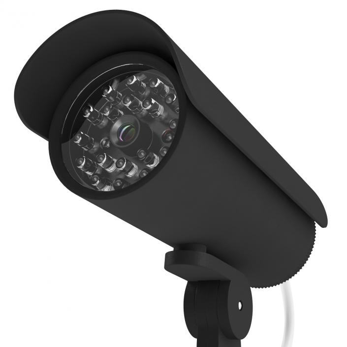 3D Security Camera 2 Black model