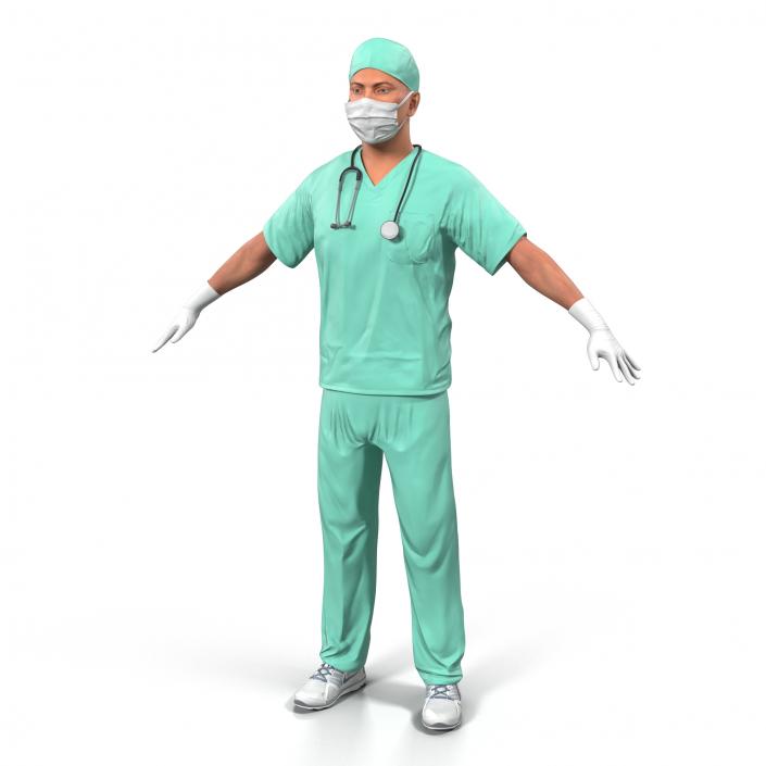 Male Surgeon 3D