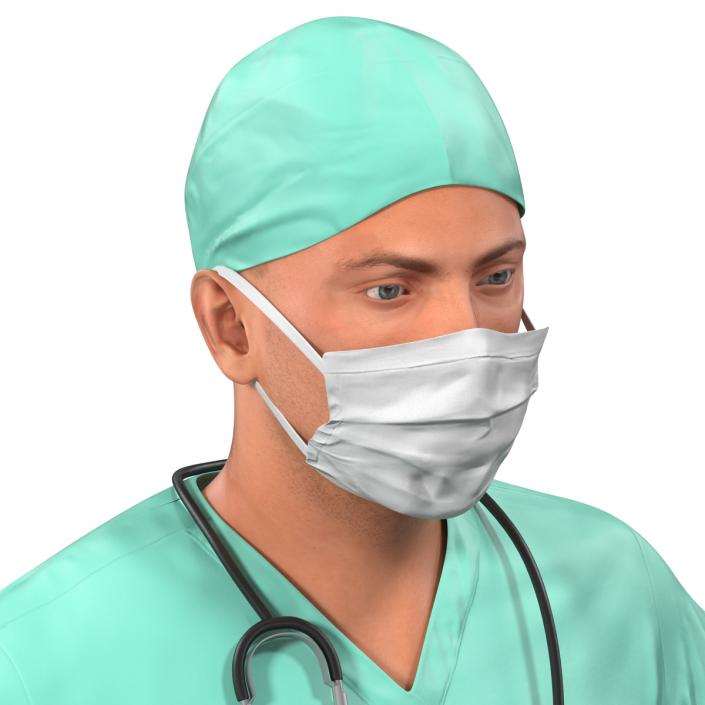 Male Surgeon 3D