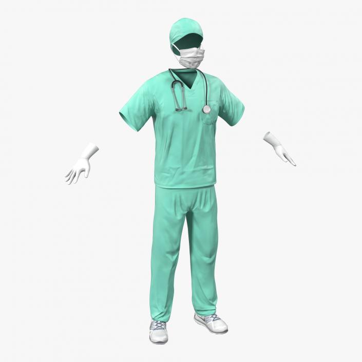 3D Surgeon Dress 17