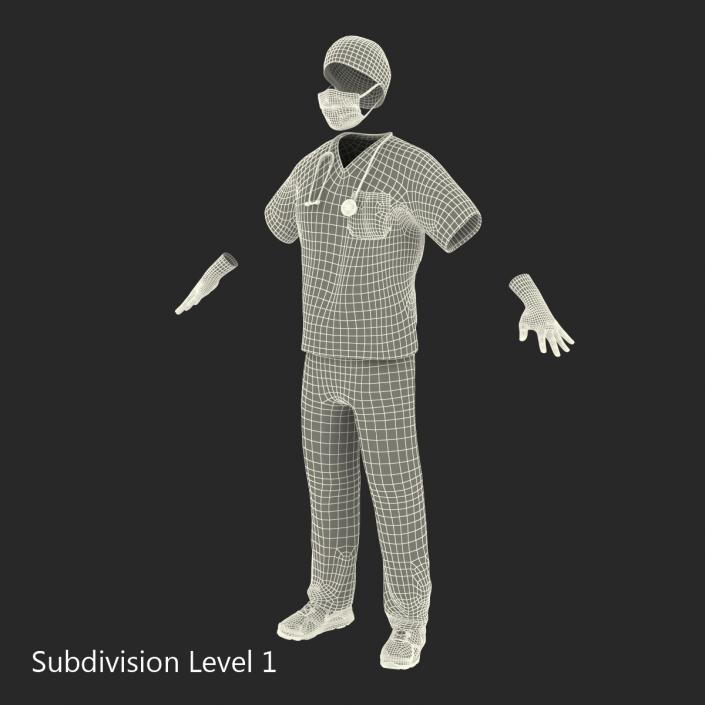 3D Surgeon Dress 17