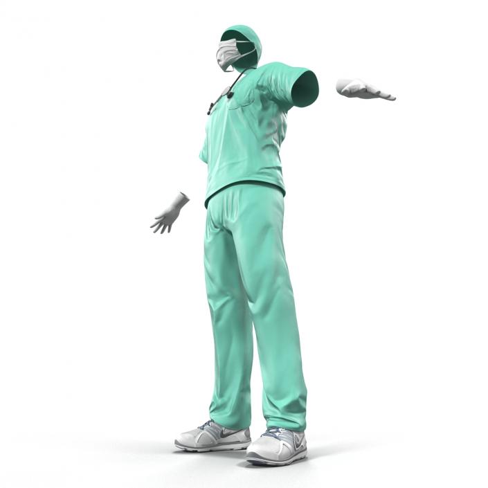 3D Surgeon Dress 17