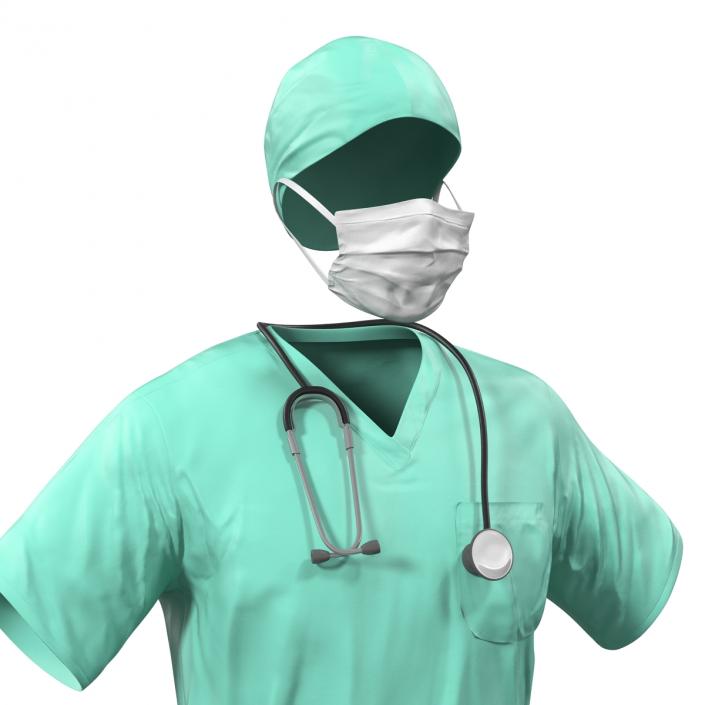 3D Surgeon Dress 17