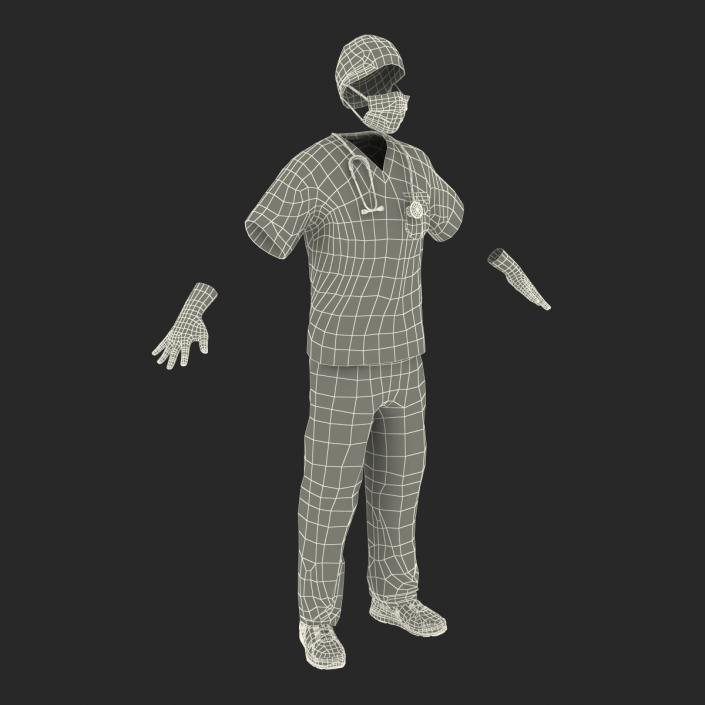 3D Surgeon Dress 17