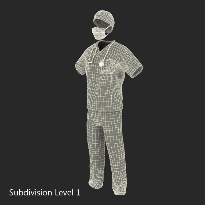 3D Surgeon Dress 18