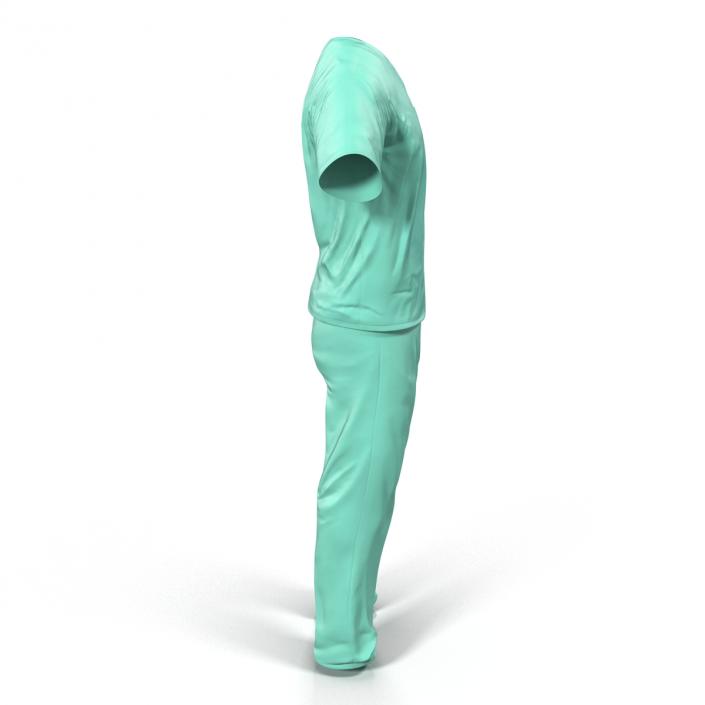 Surgeon Dress 19 with Blood 3D