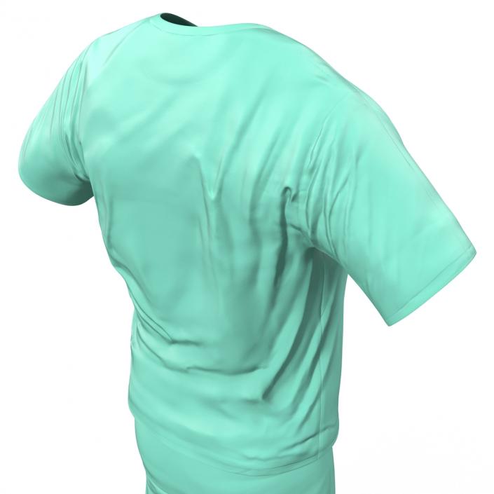 Surgeon Dress 19 with Blood 3D