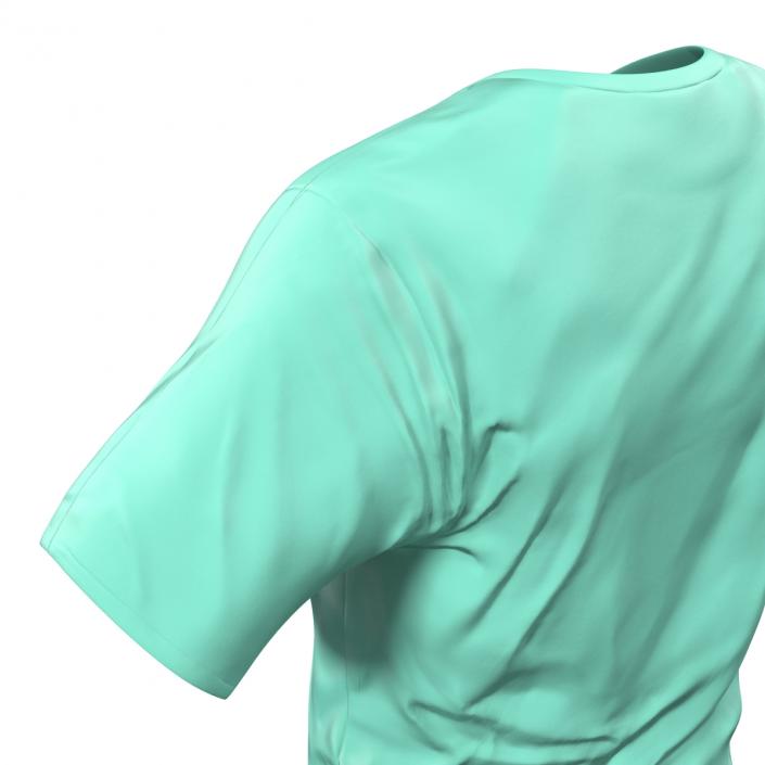 Surgeon Dress 19 with Blood 3D