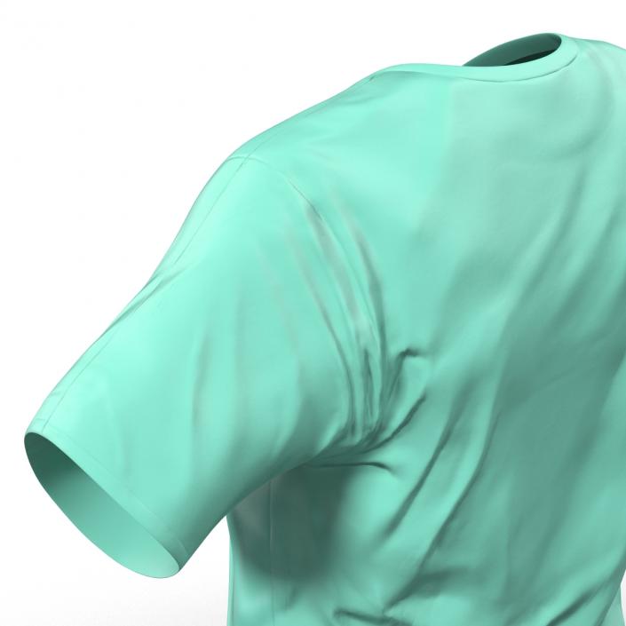 Surgeon Dress 20 with Blood 3D