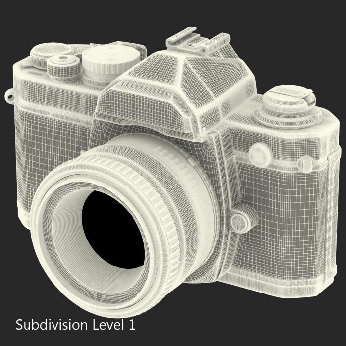 3D model 35 mm Film Camera Generic