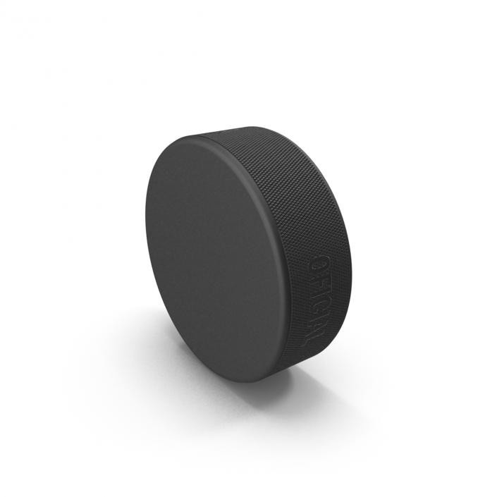 3D Hockey Puck 3 model