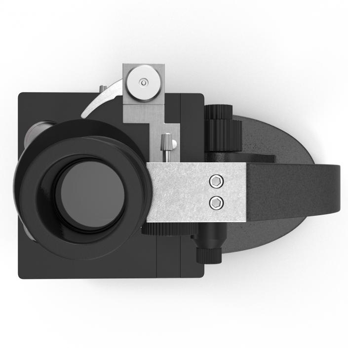 Medical Microscope Black 3D model