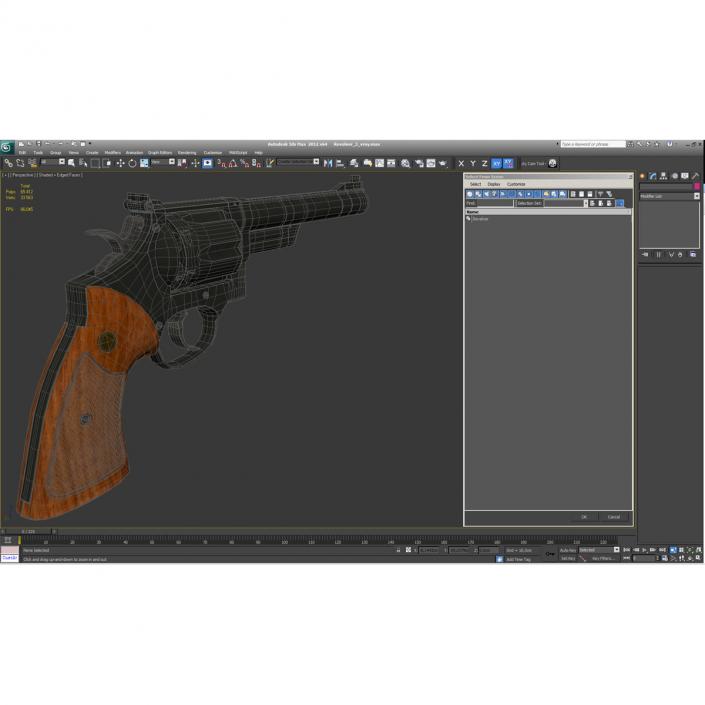 Revolver Black 3D model