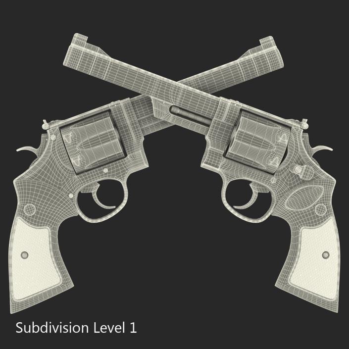 Revolver Black 3D model