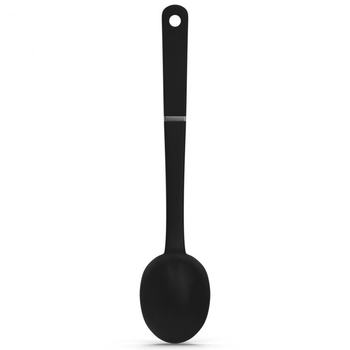 3D model Slotted Spoon 2