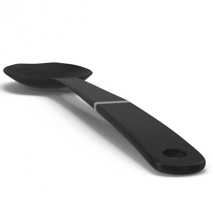 3D model Slotted Spoon 2