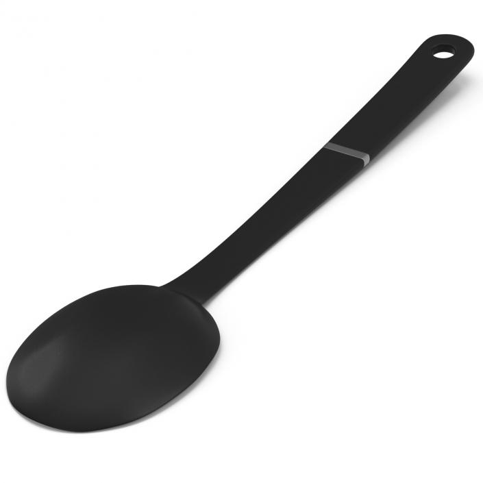 3D model Slotted Spoon 2