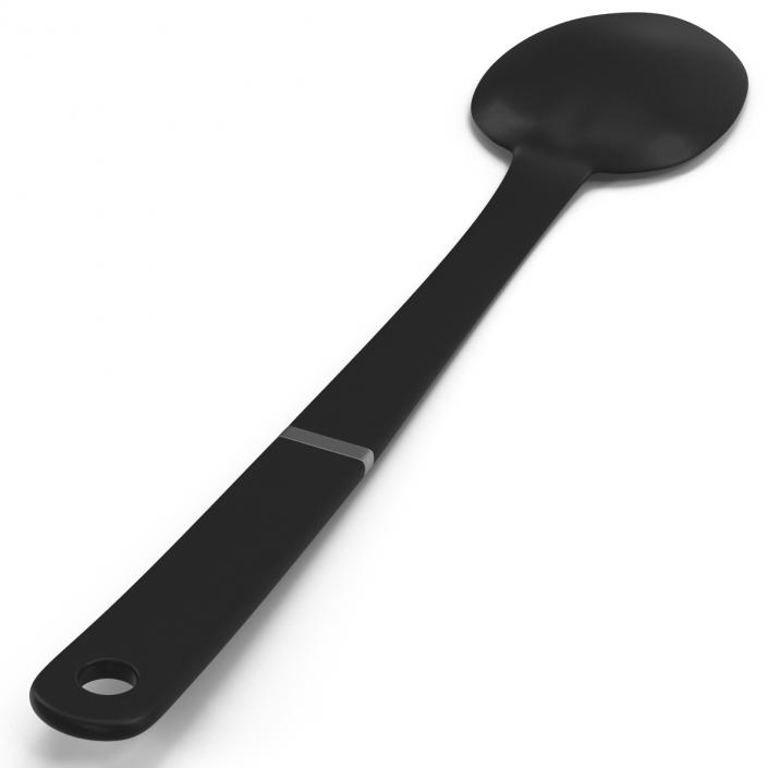 3D model Slotted Spoon 2