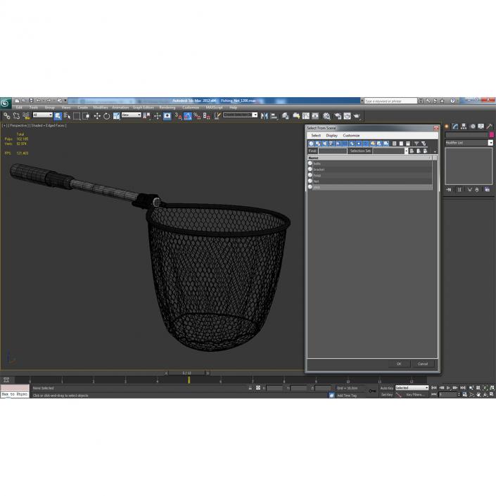 3D Fishing Net 3 model