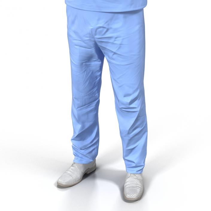 3D Male Surgeon Asian model