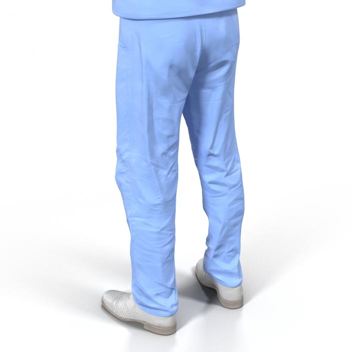 3D Male Surgeon Asian model