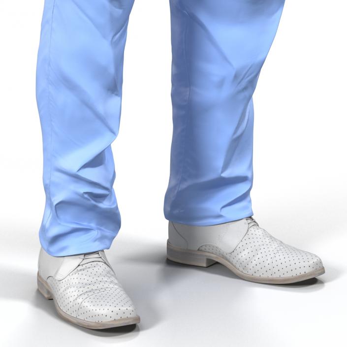 3D Male Surgeon Asian model